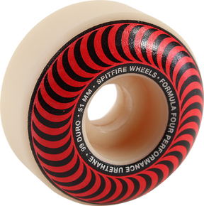 SF F4 99a CLASSIC SWIRL 51mm WHT W/RED - TheNineClub