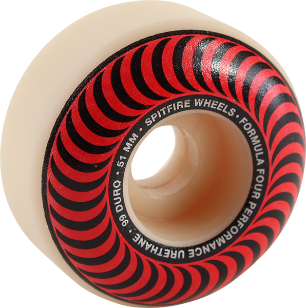 SF F4 99a CLASSIC SWIRL 51mm WHT W/RED - TheNineClub