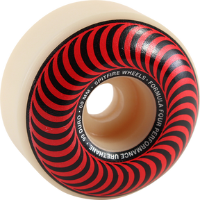 SF F4 99a CLASSIC SWIRL 60mm WHT W/RED - TheNineClub