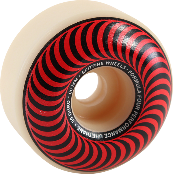 SF F4 99a CLASSIC SWIRL 60mm WHT W/RED - TheNineClub