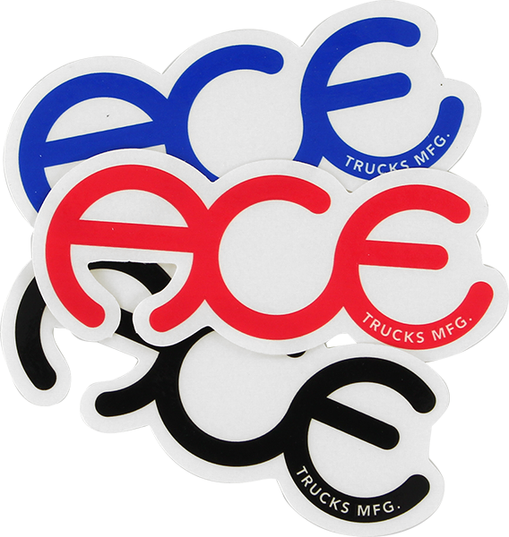 ACE RINGS 5" STICKER
