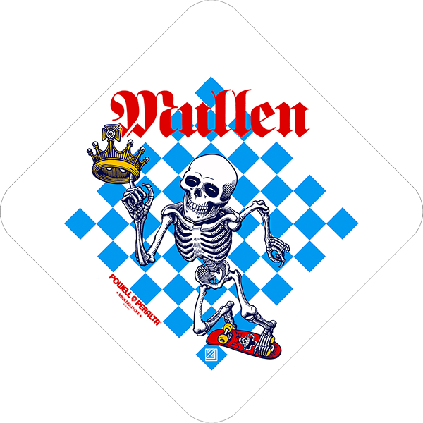 BONES BRIGADE MULLEN CHESS DECAL single