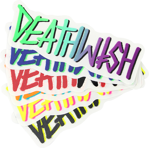 DW DEATHSPRAY III DECAL single ast.colors