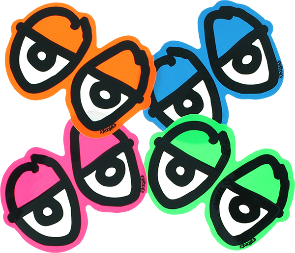 KRK DIECUT EYES DECAL single