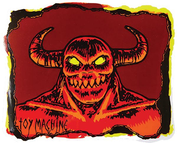 TM HELL MONSTER DECAL single