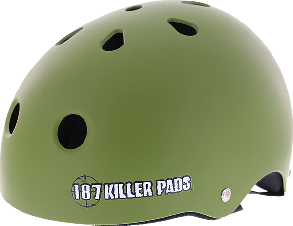 187 PRO SWEATSAVER HELMET S-MATTE ARMY - TheNineClub