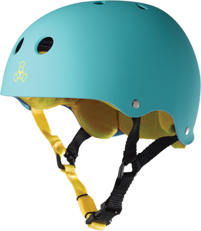 T8 HELMET TEAL MATTE/YEL L - TheNineClub