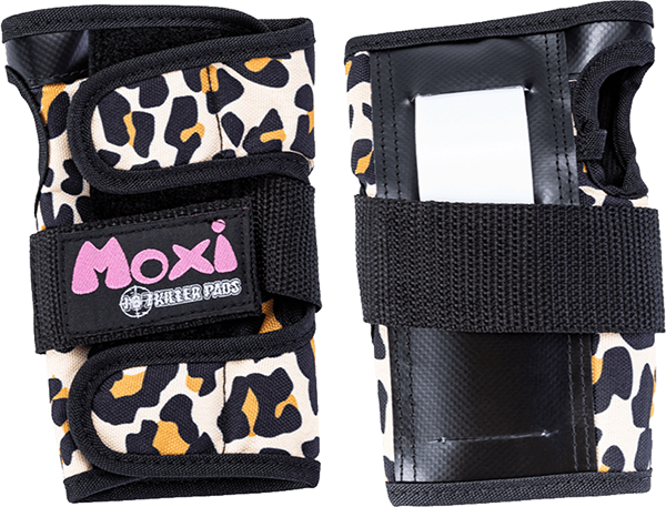 187 WRIST GUARD JR-MOXI LEOPARD - TheNineClub