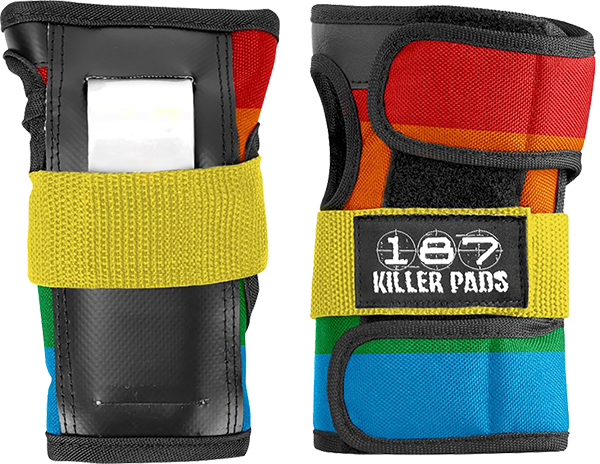 187 WRIST GUARD JR-RAINBOW - TheNineClub