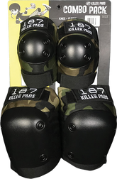 187 COMBO PACK KNEE/ELBOW PAD SET -CAMO - TheNineClub