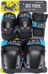 187 6-PACK PAD SET JR-ELECTRIC BOLT