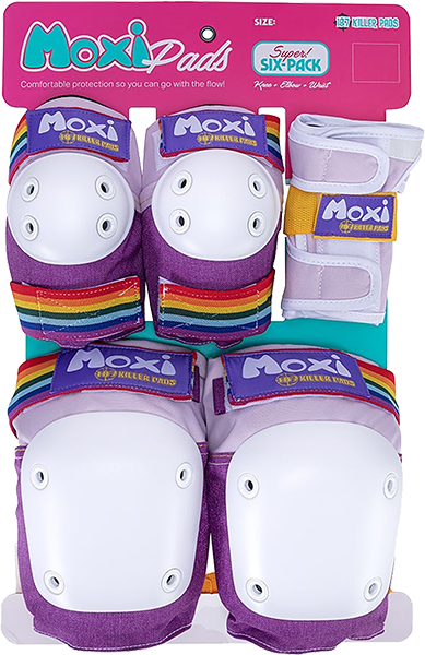 187 6-PACK PAD SET XS-MOXI LAVENDER - TheNineClub