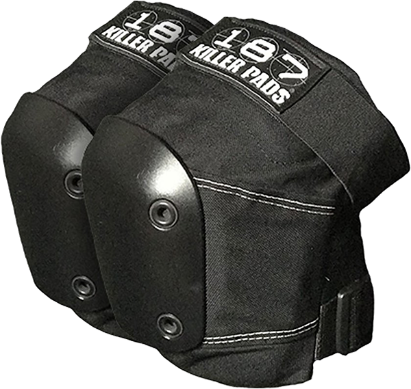 187 SLIM KNEE PADS M-BLK/BLK - TheNineClub