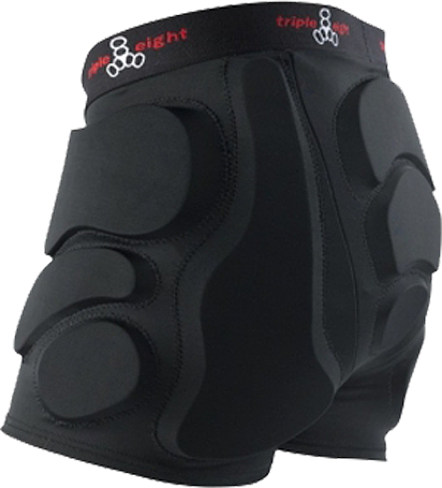 TRIPLE 8 ROLLER DERBY BUMSAVER XL-BLACK - TheNineClub