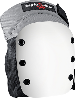 TRIPLE 8 STREET KNEE PAD S-BLACK W/WHT CAP - TheNineClub