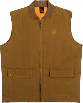 SF BIGHEAD VEST CANVAS VEST M-TAN - TheNineClub