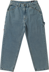 KRK KOFFIN CARPENTER PANTS 38 BLEACHED DENIM