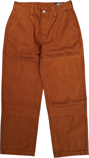 REAL TOUGH THREADS PANT CANVAS PANTS XS-BROWN - TheNineClub