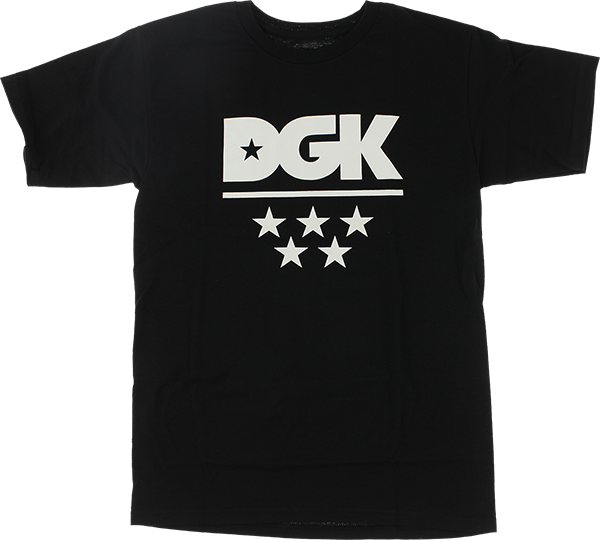 DGK ALL STAR SS S-BLACK/WHT - TheNineClub