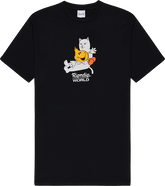 RIP N DIP NERM HEART FLAMEBOY SS M-VINTAGE BLACK - TheNineClub