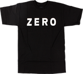 ZERO ARMY LOGO SS S-BLK/WHT - TheNineClub