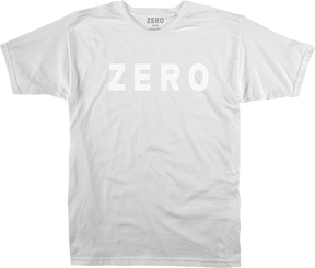 ZERO ARMY LOGO SS S-WHT/WHT - TheNineClub