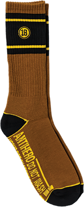 AH HECHO POR SKATE EMB CREW SOCK /