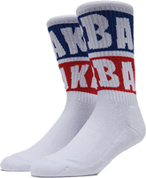 BAKER BLUE BLOCK CREW SOCKS - TheNineClub