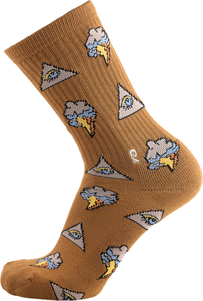 PSOCKADELIC EYE CLOUD CREW SOCK