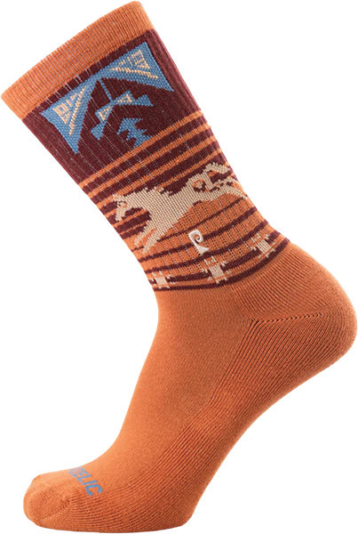 PSOCKADELIC FREE AT LAST CREW SOCKS