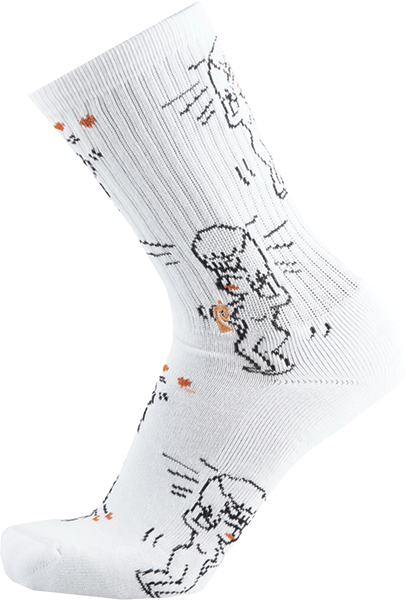 PSOCKADELIC GHOST LOVE CREW SOCK