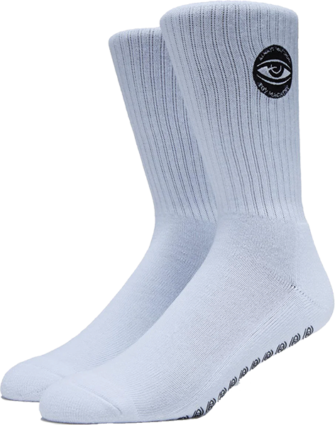 TM ALWAYS WATCHING GRIP CREW SOCKS - TheNineClub