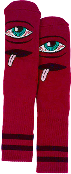 TM BLOODSHOT EYE CREW SOCKS - TheNineClub