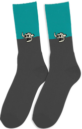 TM DEAD MONSTER SPLIT CREW SOCK - TheNineClub