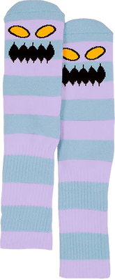 TM MONSTER BIG STRIPE CREW SOCKS / - TheNineClub