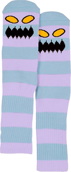 TM MONSTER BIG STRIPE CREW SOCKS / - TheNineClub