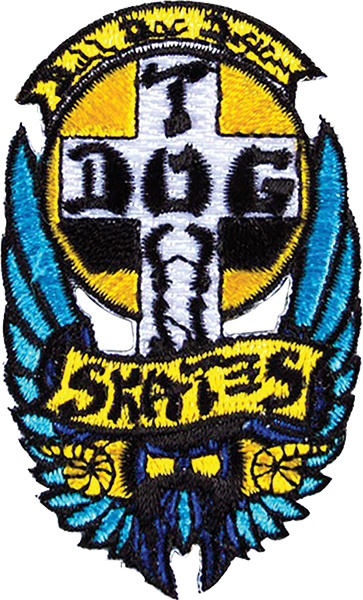 DOGTOWN BULL DOG 2.5x1.75" PATCH