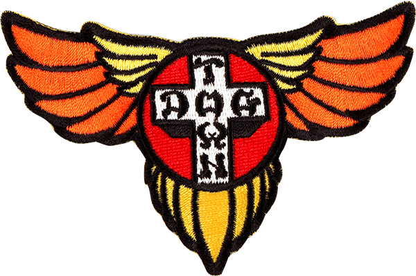 DOGTOWN WINGS 2.25x4 PATCH
