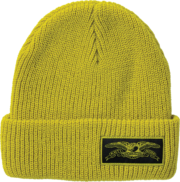 AH STOCK EAGLE LABEL CUFF BEANIE