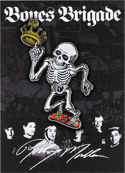 BONES BRIGADE LAPEL PIN MULLEN 15