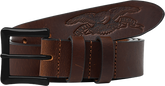 AH BASIC EAGLE LEATHER BELT L/XL 4" /