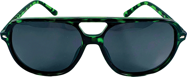 HAPPY HR DUKES GRN POLARIZED EVAN SMITH SUNGLASSES