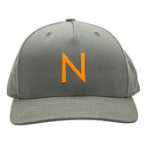 Initial Flint Grey Hat