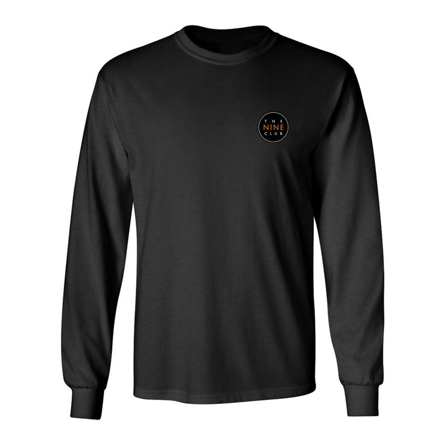 The Nine Club - OG Logo Black Long Sleeve T'Shirt