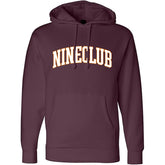 College Hoodie Burgandy