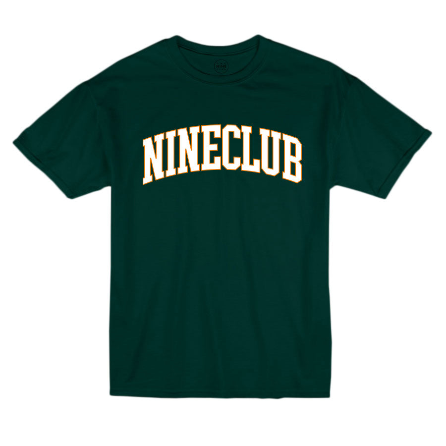 College T'Shirt Forest Green