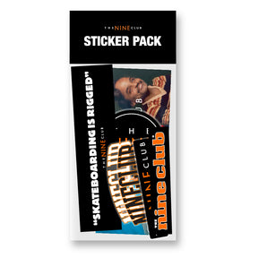 Skateboarding Is Rigged Sticker Pack