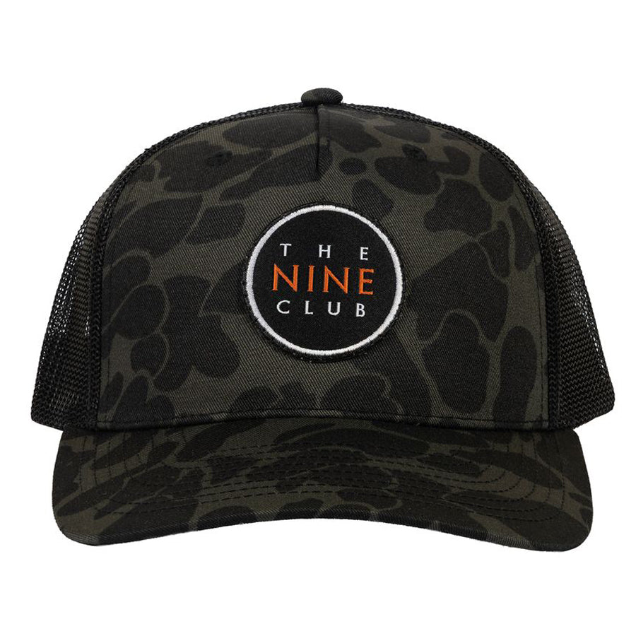 OG Logo Camo/Black Patch Trucker Hat