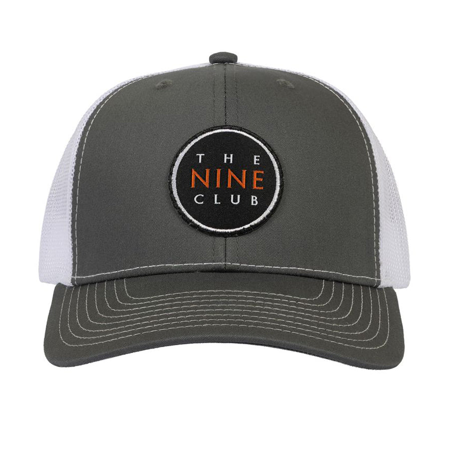 OG Logo Charcoal/White Patch Trucker Hat