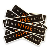 Nine Club Bar Logo Stickers